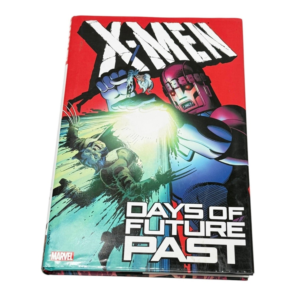 X-Men Days of Future Past Chris Claremont Hardcover w DJ Comic Graphic Novel